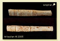 Cañas con decoración